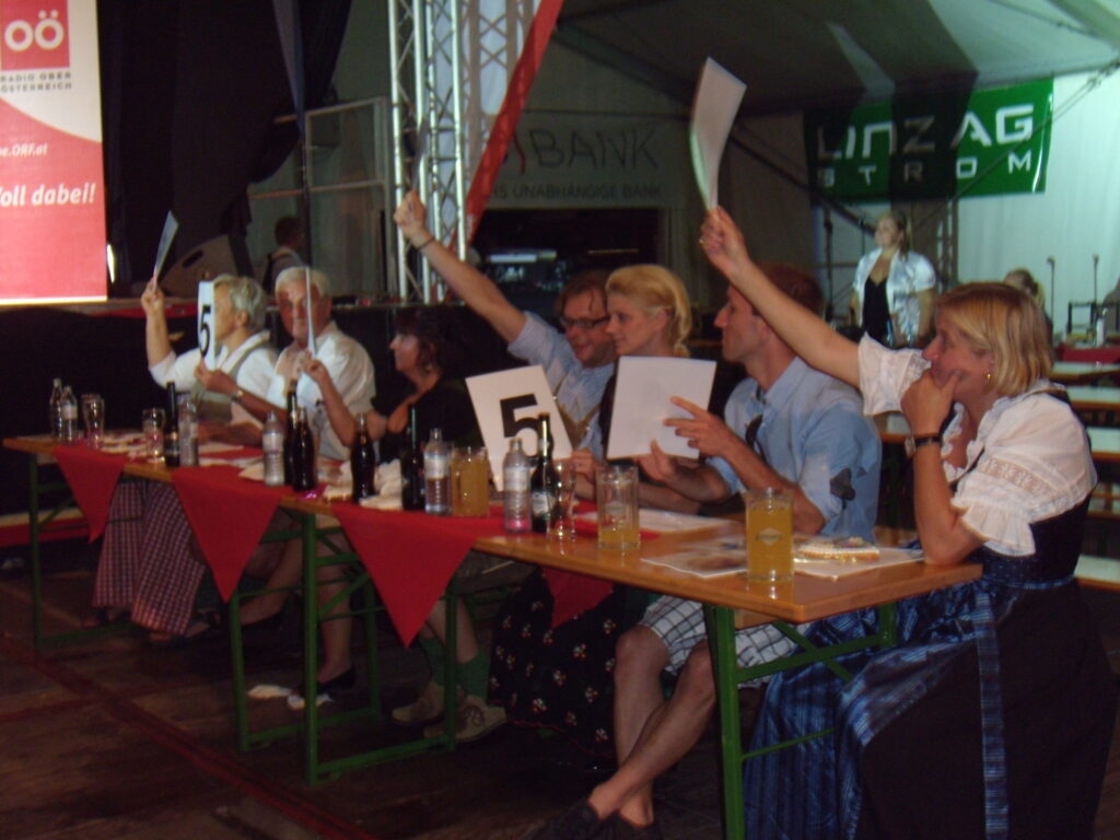 Mühlviertler Volksfest 2012 Trachtenpärchen