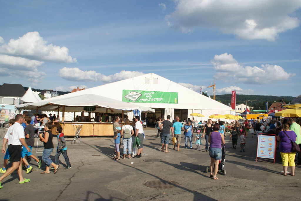 Mühlviertler Volksfest 2012 Festbierzelt