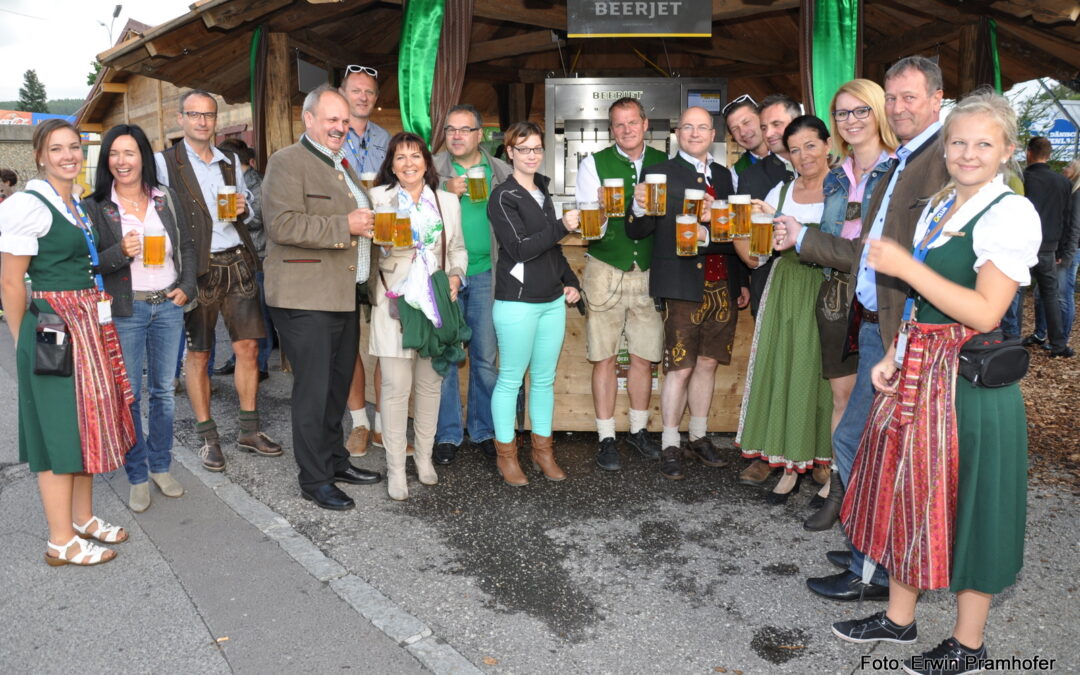 Der moderne Beerjet in Freistadt auf der Mühlviertler Wiesn 2014