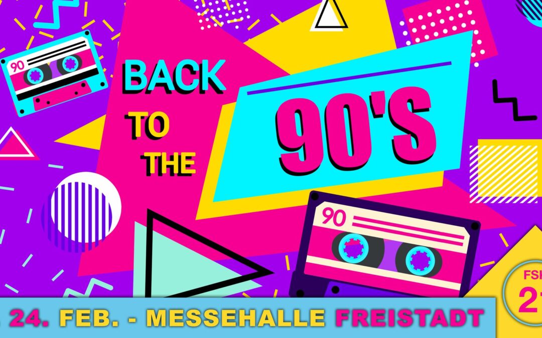 Back to the 90´s – Die Party & Zeitreise
