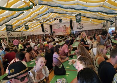 Festzelt Siegerehrung