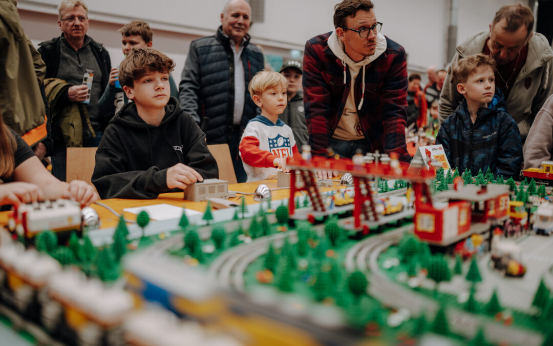 Modellbaumesse Lego-Stadt