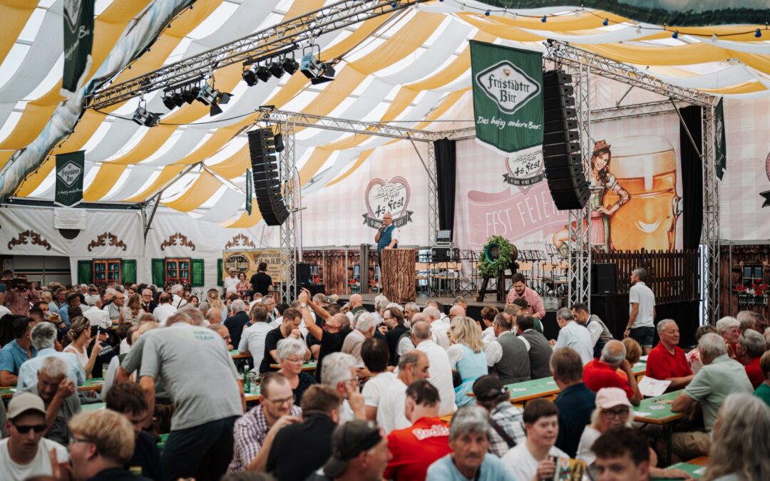 Erlebnismesse 2025: Einzug & Festzelt